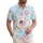 Commemorative Flag Badge 1776-2026 - USA 250th Anniversary Tropical Hawaiian Hawaiian Shirt - 1