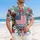 Distressed American Flag 250 Years We The People 1776 - USA 250th Anniversary Patriotic Hawaiian Shirt - 4