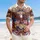 Bald Eagle American Flag 1776 We The People Patriotic Tropical - USA 250 Years of Freedom Hawaiian Shirt - 4