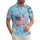 Distressed American Flag 1776-2026 Tropical - USA 250th Anniversary Independence Day Hawaiian Shirt - 1