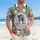 Revolutionary War Soldier Colonial Flag - USA 250th Anniversary Independence Day for Veterans Hawaiian Shirt - 4