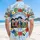 Founding Fathers 1776 Tropical Patriotic - USA 250th Anniversary Independence Day Hawaiian Shirt - 5