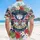 Bald Eagle American Flag 1776-2026 - USA 250th Anniversary Independence Day Gift Hawaiian Shirt - 5