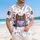 Bald Eagle American Flag 1776-2026 - USA 250th Anniversary Patriotic Tropical Design Hawaiian Shirt - 4