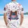 Bald Eagle American Flag 1776-2026 - USA 250th Anniversary Patriotic Tropical Design Hawaiian Shirt - 5