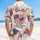 Bald Eagle American Flag Liberty 1776-2026 - USA 250th Anniversary Patriotic Tropical Hawaiian Shirt - 5