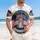 Liberty Bell American Flag 1776-2026 - USA 250th Anniversary Patriotic Tropical Hawaiian Shirt - 4