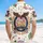 Bald Eagle 250 Emblem 1776 Tropical - USA 250th Anniversary Independence Day Hawaiian Shirt - 5