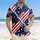 Distressed American Flag 1776-2026 - USA 250th Anniversary Patriotic Freedom Hawaiian Shirt - 4