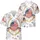 USA 250th Anniversary 1776 Flag Emblem - Tropical Patriotic Flowers We The People Hawaiian Shirt - 3