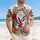 Bald Eagle American Flag 1776-2026 - USA 250th Anniversary Patriotic Independence Day Hawaiian Shirt - 4