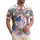 Stylized Fighter Jets American Flag Tropical - USA 250th Anniversary 1776-2026 Hawaiian Shirt - 1