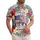 Iwo Jima Flag USA 250th Anniversary Emblem - Patriotic Tropical Celebration 1776-2026 Hawaiian Shirt - 1