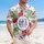Patriotic Tropical USA Land of the Free 250th Anniversary Independence Day Hawaiian Shirt - 4