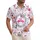 Pink Flamingo American Flag 1776-2026 - USA 250th Anniversary Patriotic Hawaiian Shirt - 1