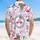 Pink Flamingo American Flag 1776-2026 - USA 250th Anniversary Patriotic Hawaiian Shirt - 5