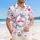 Pink Flamingo American Flag 1776-2026 - USA 250th Anniversary Patriotic Hawaiian Shirt - 4
