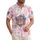 Patriotic Tropical 250 Numeral Badge 1776-2026 - USA 250th Anniversary Freedom Hawaiian Shirt - 1