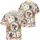 Bald Eagle American Flag 1776-2026 - USA 250th Anniversary Patriotic Tropical Floral Hawaiian Shirt - 3