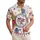 Bald Eagle American Flag 1776-2026 - USA 250th Anniversary Patriotic Tropical Floral Hawaiian Shirt - 1