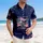 F-22 Raptor Eagle American Flag 1776-2026 - USA 250th Anniversary Independence Day Gift for Veterans Hawaiian Shirt - 4