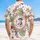 Liberty & Libations 1776 Colonial Woman - USA 250th Anniversary Independence Day Men's Hawaiian Shirt - 5