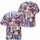 Patriotic Emblem Tropical Flowers Palm 1776 - USA 250th Anniversary Independence Day Hawaiian Shirt - 3