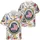 American Flag 1776-2026 Emblem - USA 250th Anniversary Patriotic Tropical Art Hawaiian Shirt - 3