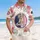 Liberty Bell American Flag 1776-2026 - USA 250th Anniversary Patriotic Tropical Hawaiian Shirt - 4