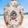 Funny Frog Colonial Soldier 1776 Banner - USA 250th Anniversary Celebration Hawaiian Shirt - 5