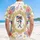 Funny Frog Colonial Soldier Flag - USA 250 Years of Freedom Independence Day 1776 Hawaiian Shirt - 5