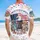 Bald Eagle Flag Liberty Bell Statue 1776-2026 - 250th Anniversary Independence Day Hawaiian Shirt - 5