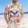 Bald Eagle American Flag 1776-2026 Tropical - USA 250th Anniversary Independence Day Hawaiian Shirt - 4