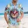 Bald Eagle Liberty Bell Flag 1776-2026 - USA 250th Anniversary Independence Day Gift Hawaiian Shirt - 4