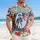 Patriot Minuteman Colonial Soldier Betsy Ross Flag 1776 - USA 250th Anniversary Gift Hawaiian Shirt - 4