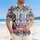Patriotic Frogs Roller Skating American Flag - USA 250th Anniversary 1776-2026 Hawaiian Shirt - 4