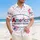 Patriotic 'America' Text 250 Years of Freedom - USA 250th Anniversary Tropical Hibiscus Hawaiian Shirt - 4