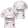 Patriotic 'America' Text 250 Years of Freedom - USA 250th Anniversary Tropical Hibiscus Hawaiian Shirt - 3