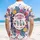 Patriotic Ducks 1776-2026 - USA 250th Anniversary Independence Day Gift for Fathers Hawaiian Shirt - 5