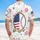 Vintage Baseball Flag Emblem 1776-2026 - USA 250 Years of Freedom Independence Day Hawaiian Shirt - 5