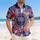 USA 250 Years of Freedom Emblem - Patriotic Hawaiian 1776 Independence Day Semiquincentennial Hawaiian Shirt - 4