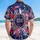USA 250 Years of Freedom Emblem - Patriotic Hawaiian 1776 Independence Day Semiquincentennial Hawaiian Shirt - 5