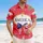 America Word Gold Star Flag Bow - USA 250th Anniversary Independence Day Celebration Hawaiian Shirt - 4