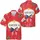 America Word Gold Star Flag Bow - USA 250th Anniversary Independence Day Celebration Hawaiian Shirt - 3