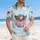 Bald Eagle American Flag 1776-2026 - USA 250th Anniversary Independence Day Gift for Veterans Hawaiian Shirt - 4