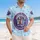 Bald Eagle Flag 1776-2026 - USA 250th Anniversary Independence Day Tropical Hawaiian Hawaiian Shirt - 4