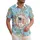 Betsy Ross Flag 1776-2026 Tropical - USA 250th Anniversary Independence Day Patriotic Hawaiian Shirt - 1