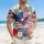 Bald Eagle American Flag 1776 Tropical - USA 250th Anniversary Independence Day Gift for Veterans Hawaiian Shirt - 4