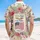 Bald Eagle American Flag 1776 Commemorative - USA 250th Anniversary Patriotic Gift Hawaiian Shirt - 5