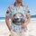 Bald Eagle American Flag 1776-2026 - USA 250th Anniversary Independence Day Gift Hawaiian Shirt - 4